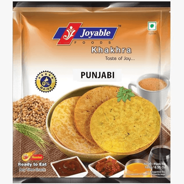 joyable foods punjabi khakhra 180 gm