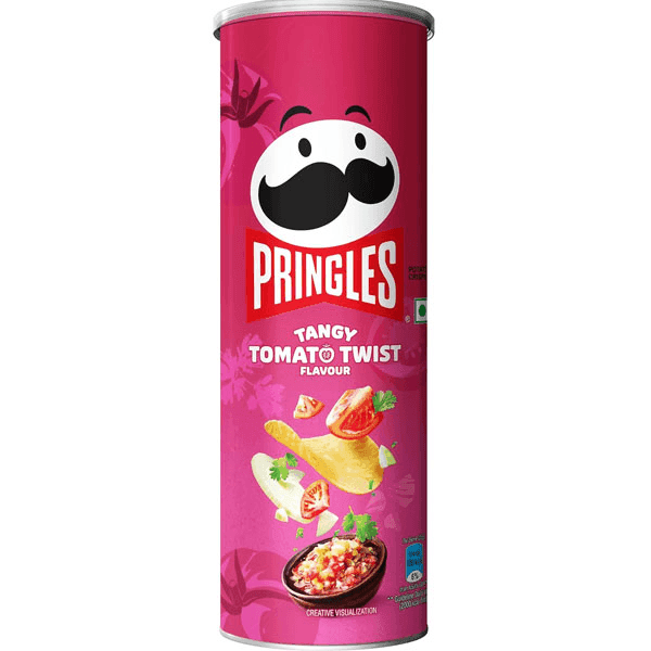 pringles tangy tomato twist flavour 102 gm