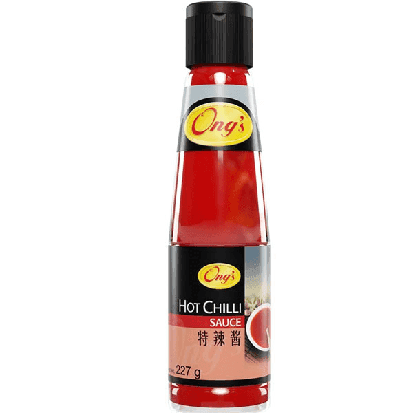 ong's hot chilli sauce 227 gm