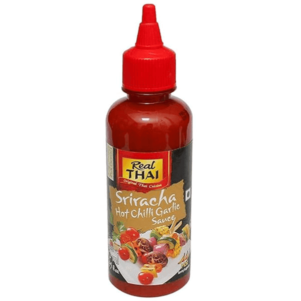 real thai sriracha hot chilli garlic sauce 250 ml