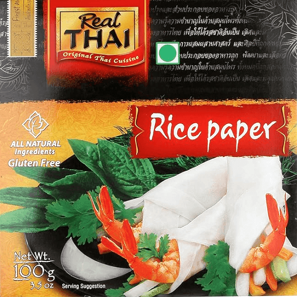 real thai rice paper 100 gm (16 cm)