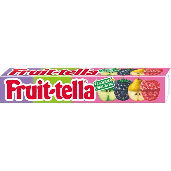 fruit-tella mix fruit chewy candy (imp) 32.4 gm