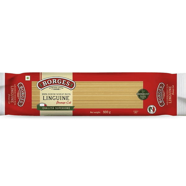 borges linguine wheat pasta 500 gm