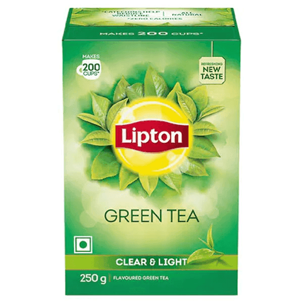 lipton green tea clear & light 250 gm