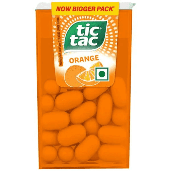 tic tac orange flavour candy 13 gm