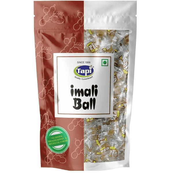 tapi imali ball tamarind fruit candy bar 150 gm