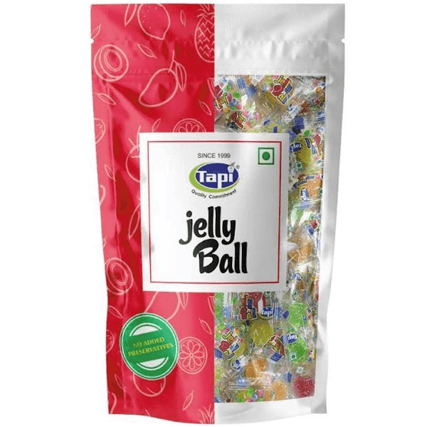 tapi jelly ball mix fruit candy bar 150 gm