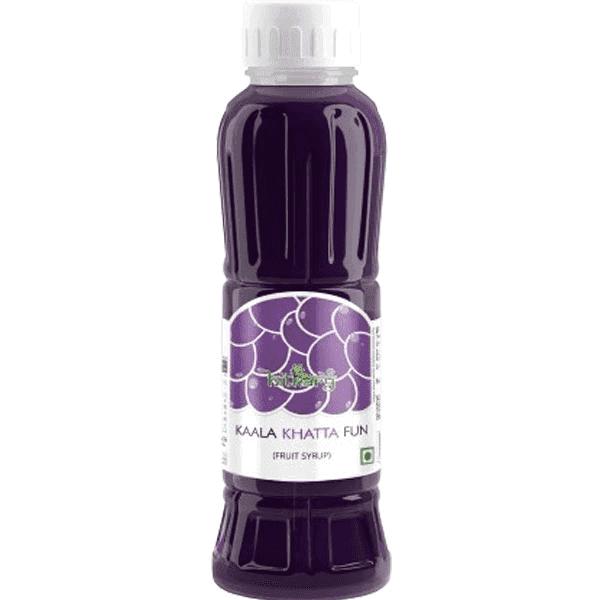 hitkary kaala khatta fun fruit syrup 700 ml
