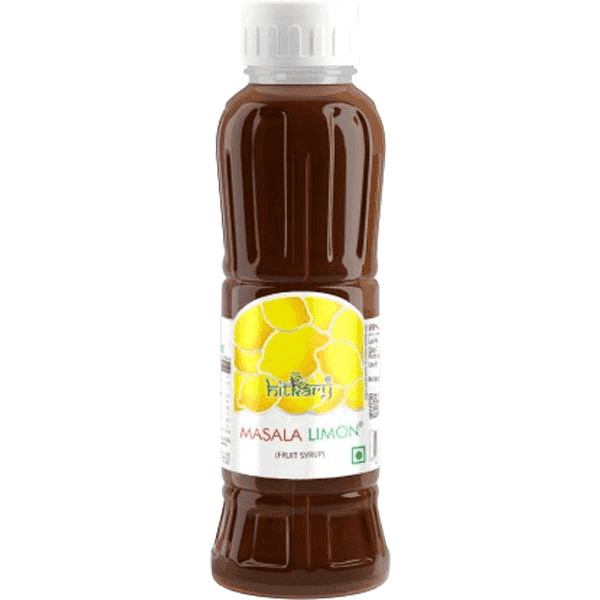 hitkary masala limon fruit syrup 700 ml