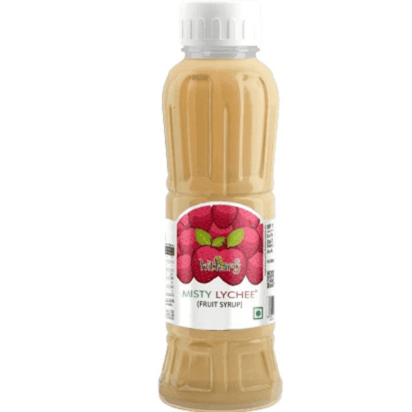 hitkary misty lychee fruit syrup 700 ml