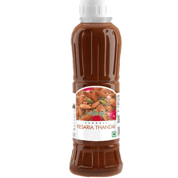hitkary sandali kesaria thandai fruit syrup 700 ml