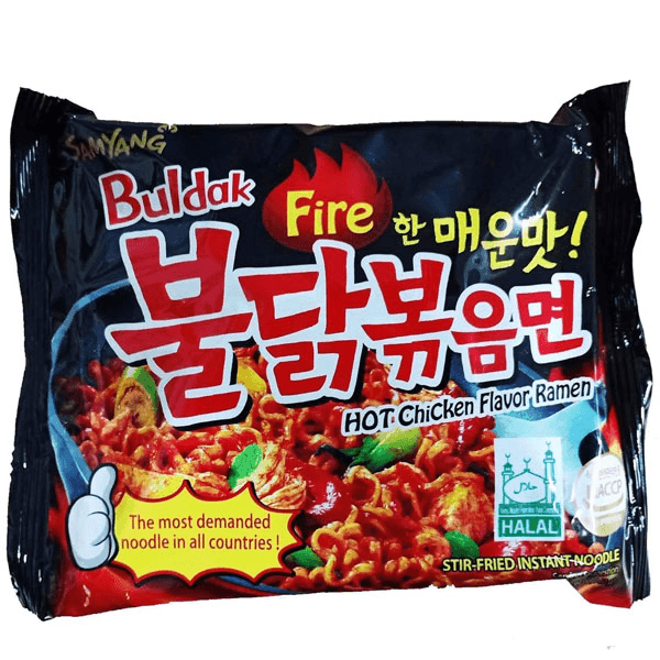 samyang buldak rose hot chicken flavour noodles 140 gm
