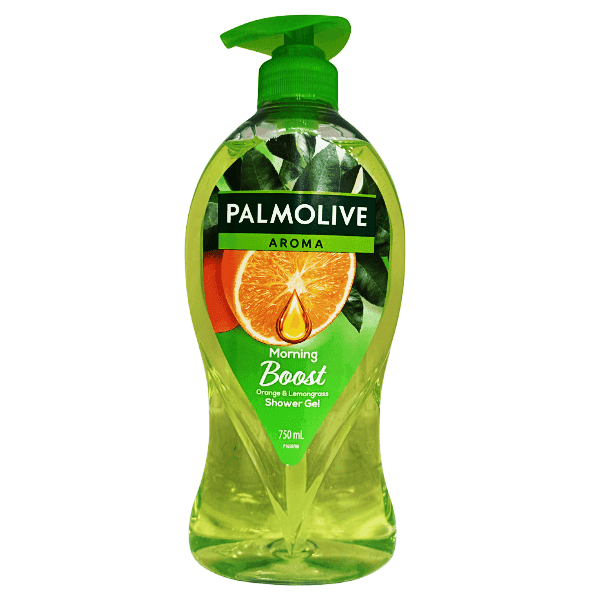 palmolive aroma morning boost orange & lemongrass shower gel 750 ml 