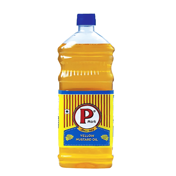 p mark yellow mustard oil 1 ltr 