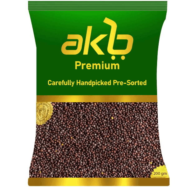 Sarso Black Mustard Seed 200 Gm | Flavorful & Aromatic