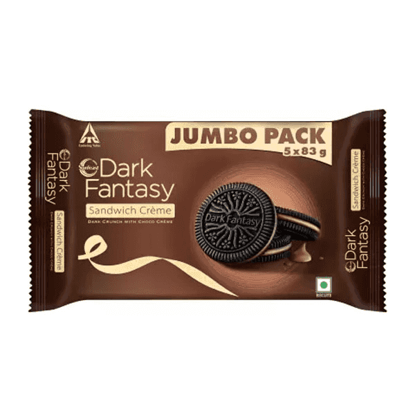 sunfeast dark fantasy choco creme biscuits 415 gm