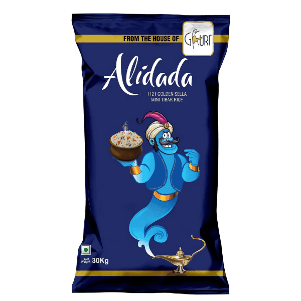 alidada 1121 golden sella mini tibar rice 30 kg