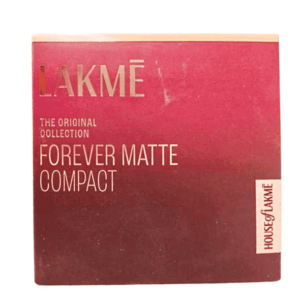 lakme forever matte face it compact (natural marble) 9 gm 