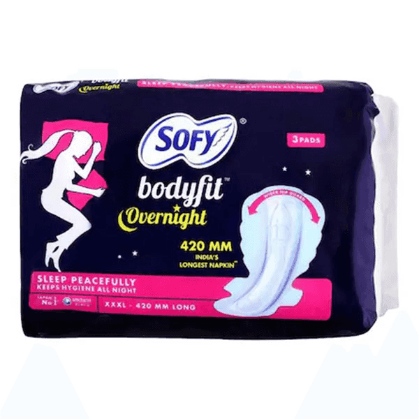 sofy bodyfit overnight (xxxl) 3 pads