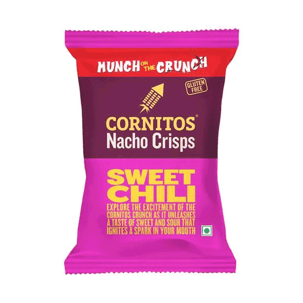 cornitos nacho crisps sweet chili 77 gm 