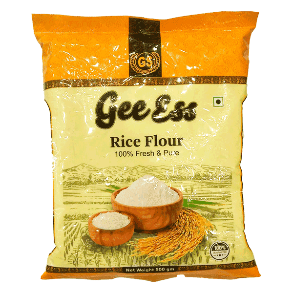 gee ess rice flour 500 gm 