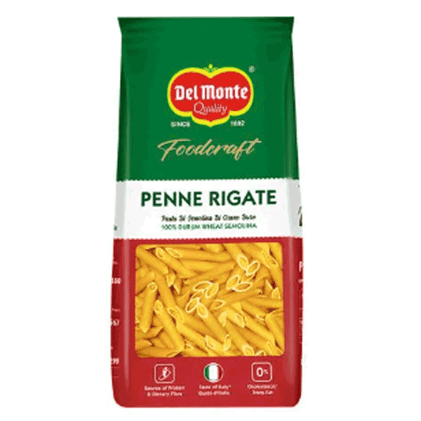 del monte foodcraft penne rigate pasta 400 gm