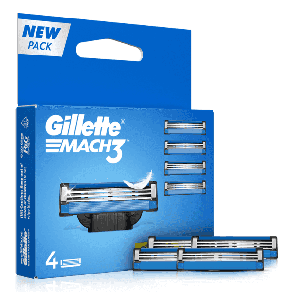 gillette mach3 4 cartridges