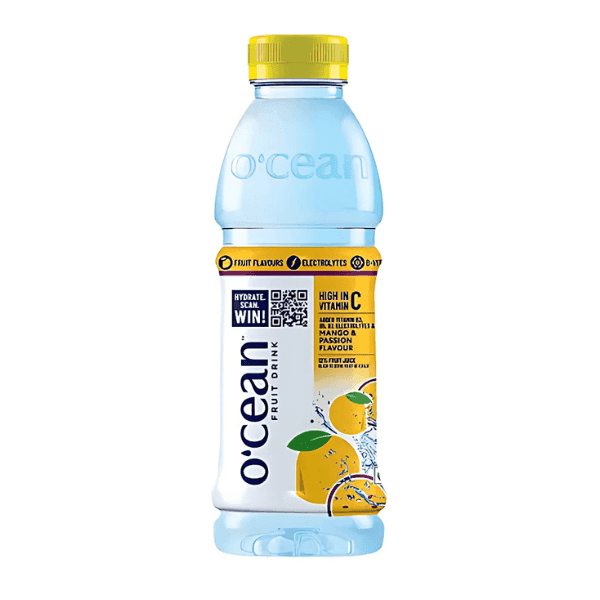 o'cean mango & passion flavour fruit drink 500 ml
