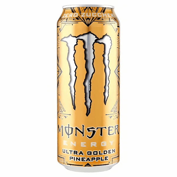 monster ultra golden pineapple energy drink 500 ml