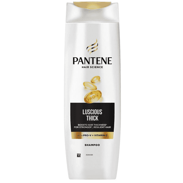 pantene luscious thick shampoo 180 ml