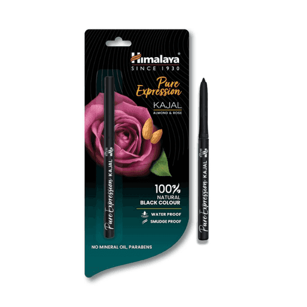 himalaya pure expression kajal natural black color 0.30 gm