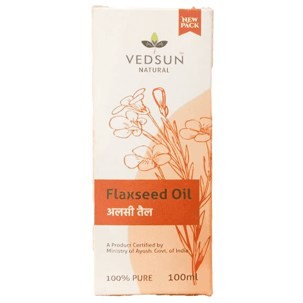 vedsun flaxseed oil 100 ml