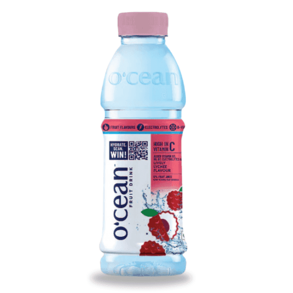 o'cean lively lychee flavour fruit drink 500 ml