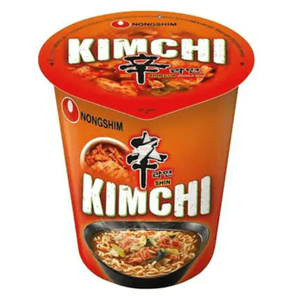 nongshim shin kimchi instant cup noodles 75 gm 