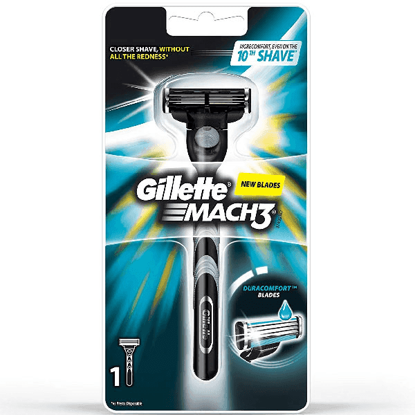 gillette mach3 fresh clean 1 razor  
