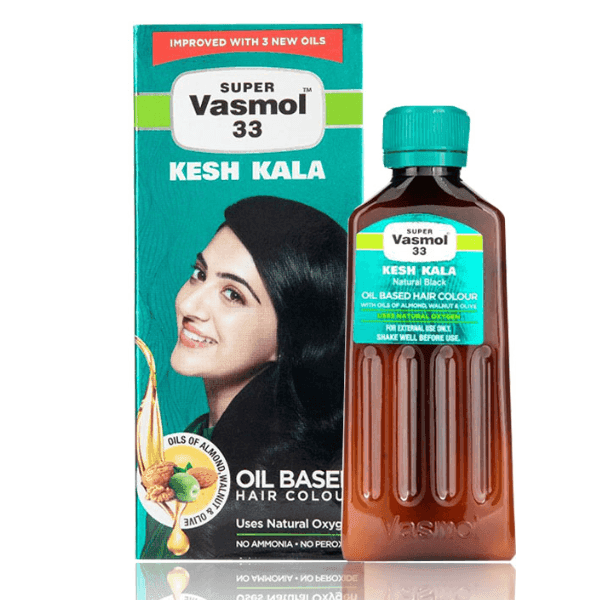 emami super vasmol 33 kesh kala oil based hair colour 100 ml