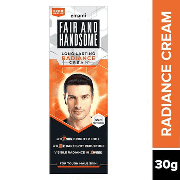 emami smart and handsome brightening cream for men 30 gm