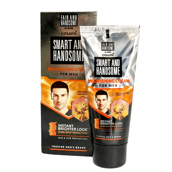 emami smart and handsome brightening cream for men 60 gm