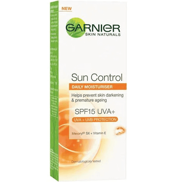 garnier sun control daily moisturiser 50 ml