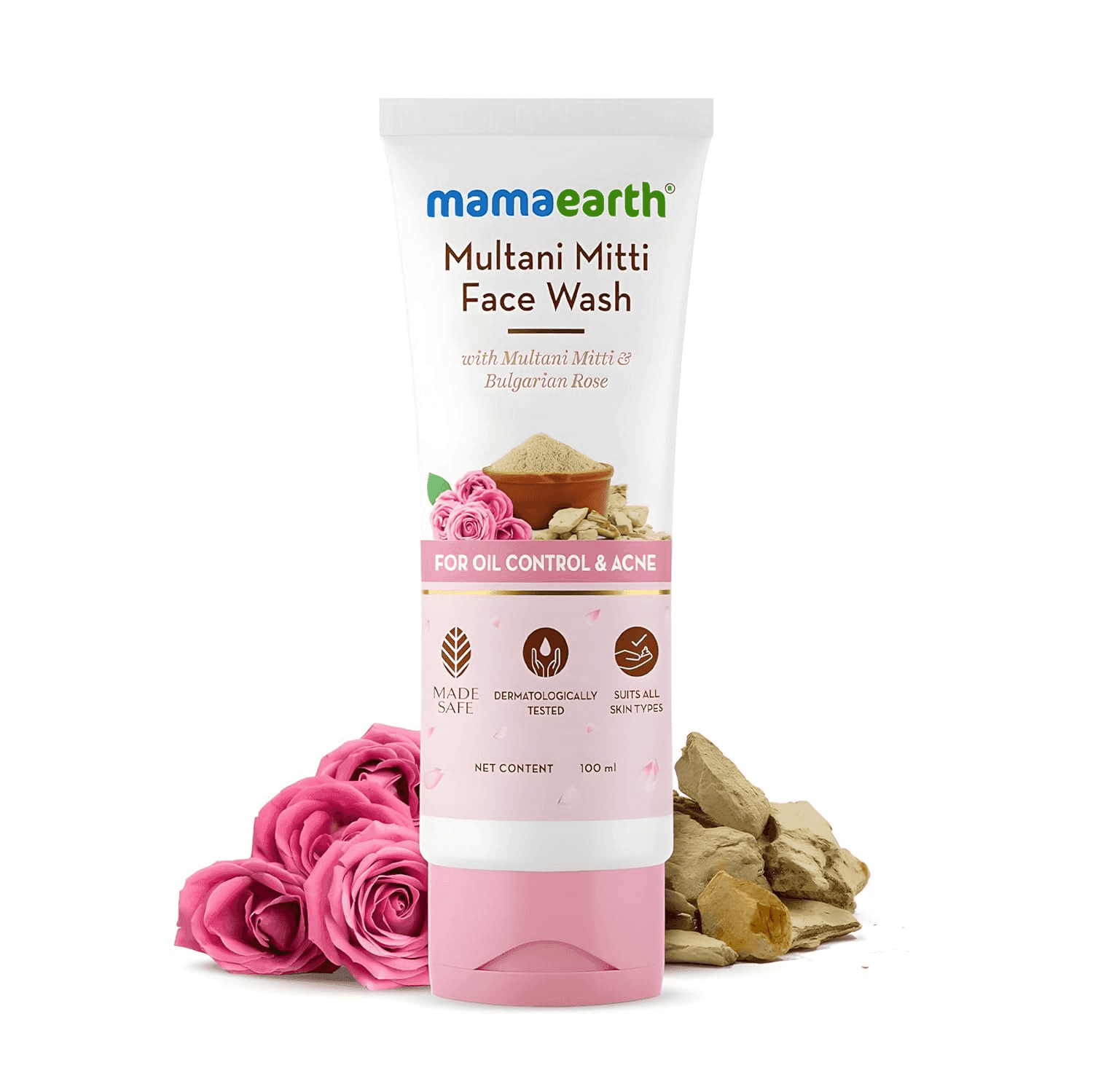 mamaearth multani mitti face wash 100 ml