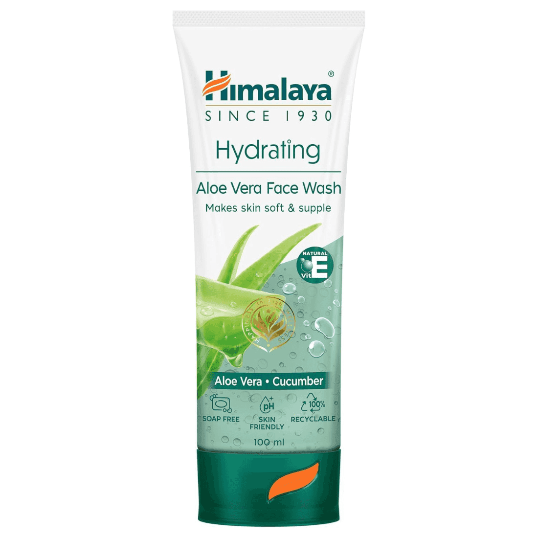 himalaya hydrating aloe vera face wash 100 ml