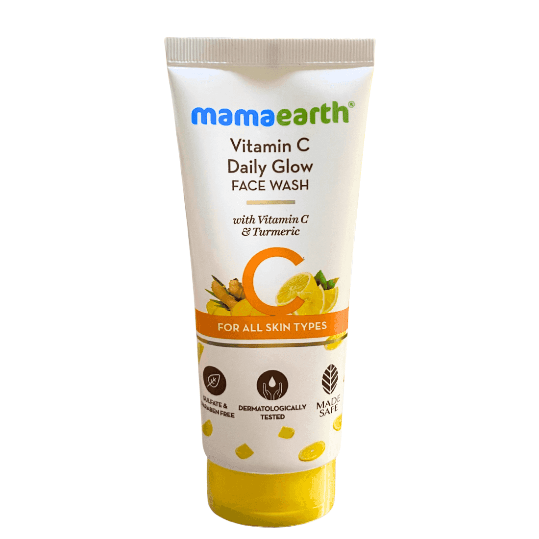 mama earth vitamin c daily glow face wash 100 ml