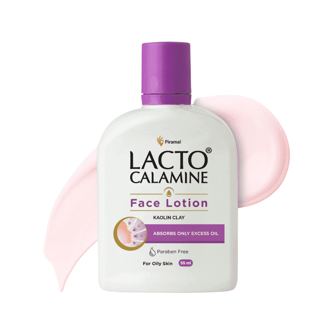 lacto calamine oil control face lotion (purple) 55 ml