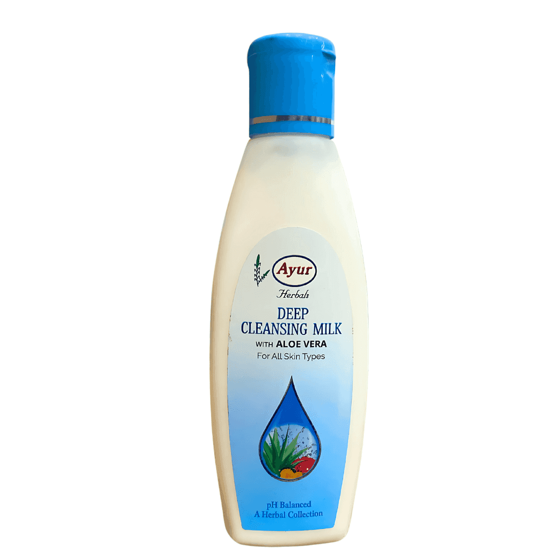 ayur herbals deep cleansing milk with aloe vera 100 ml