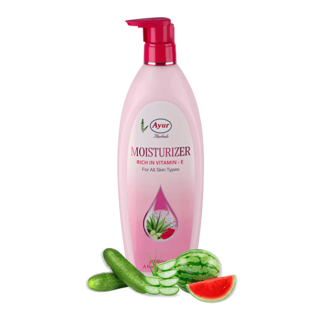 ayur vitamin e moisturizer 500 ml