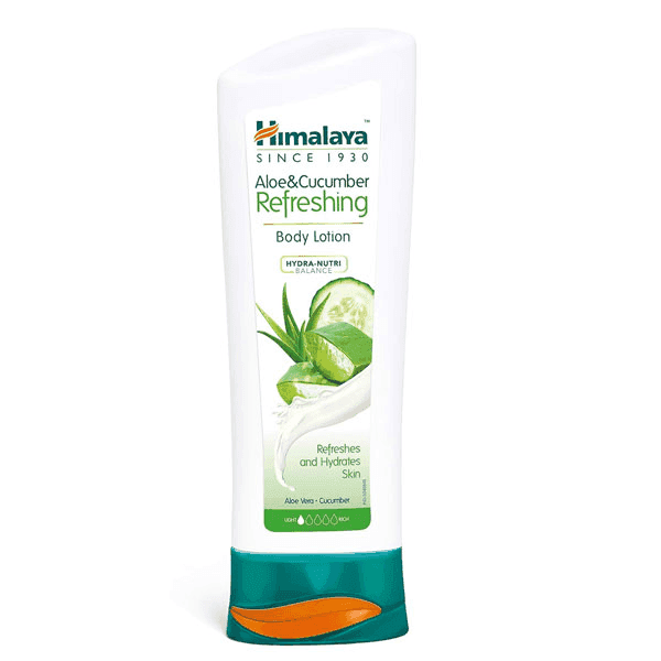himalaya aloe & cucumber refreshing body lotion 200 ml