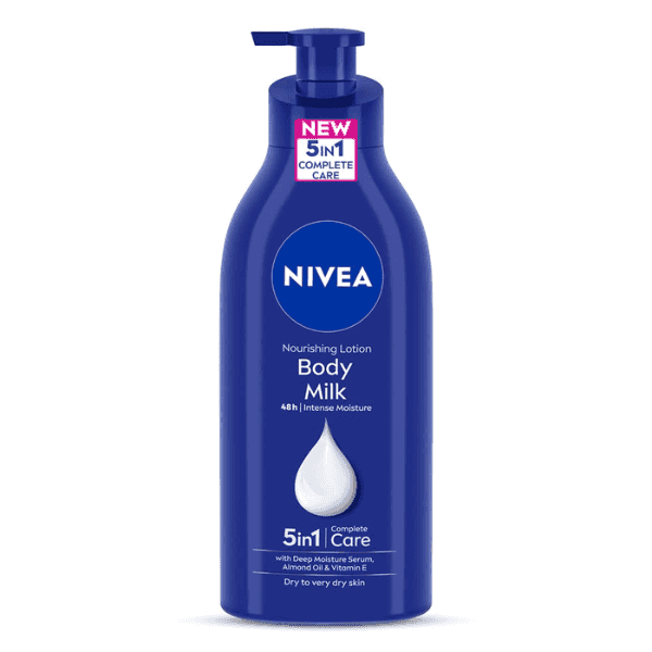 nivea nourishing lotion body milk 600 ml