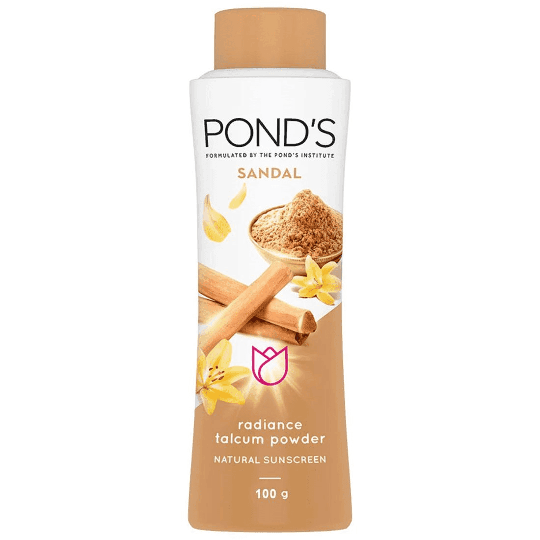 pond's sandal natural sunscreen radiance talc 100 gm
