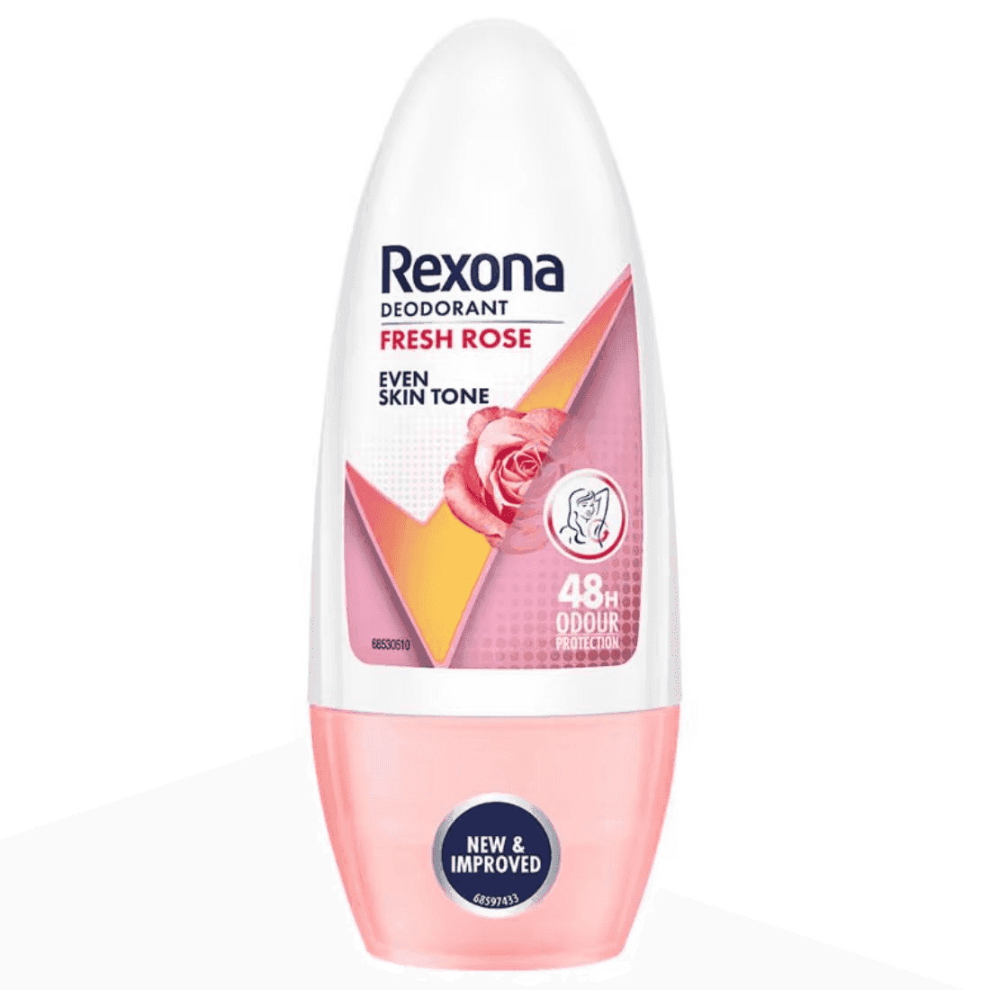 rexona fresh rose even skin tone roll on 50 ml