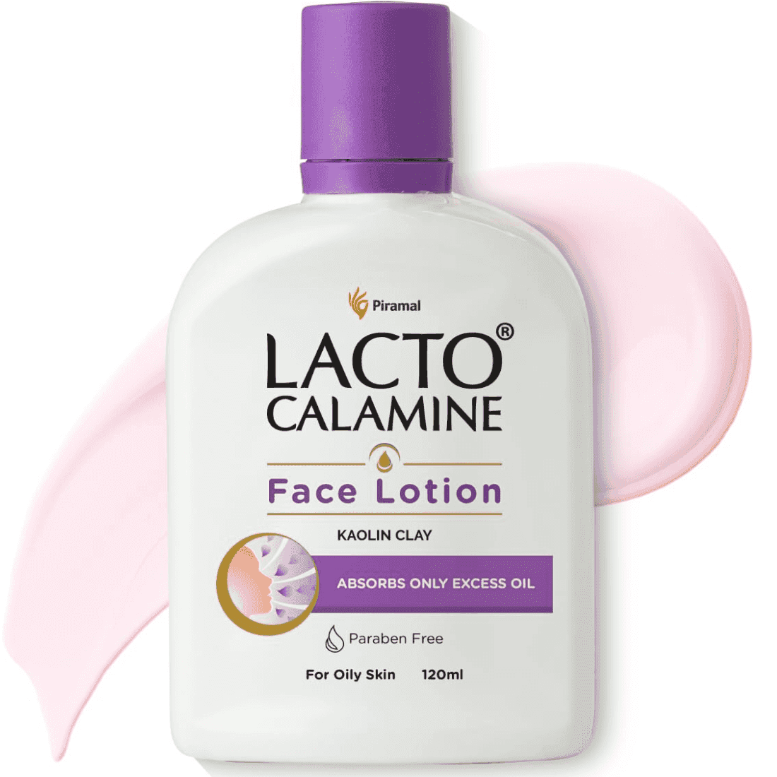 lacto calamine oil control face lotion (purple) 120 ml